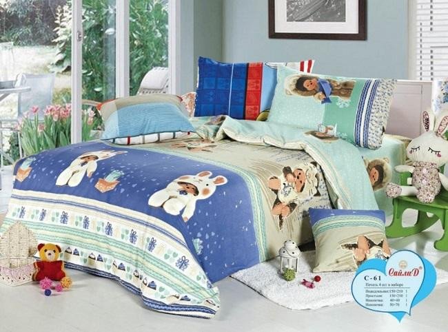Детское постельное белье из поплина САЙЛИД C-61 КАСПЕРРИ