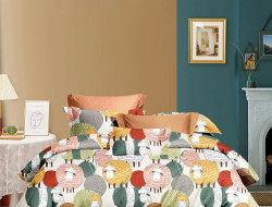 Постельное белье из твил-сатина TANGO барашки 50х70 (2шт) 1,5-спальное