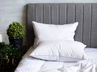 Подушка классическая с кантом GERMAN GRASS GRAY FAMILIE DOWN 50х68 средняя