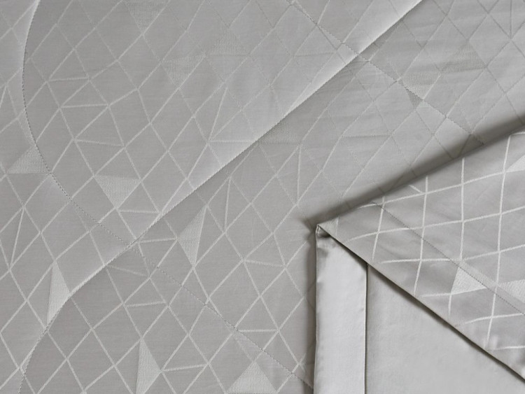 Постельное белье с летним одеялом из египетского хлопка Premium ASABELLA Бежевая пудра 50х70 (2шт) 1,5-спальное