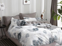 Постельное белье двухстороннее из твила TANGO эсхинантус  50х70 (2шт) семейное