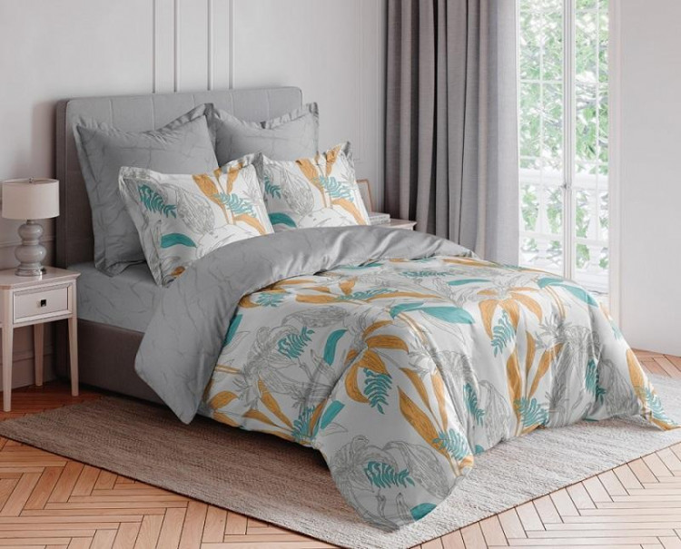 Постельное белье из печатного твил-сатина SAILID BR-14-3 евро