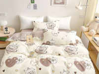 Постельное белье из твил-сатина в ПВХ TANGO puppy love 50х70 (2шт) евро