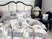 Постельное белье из твил-сатина TANGO лоскутные сны 70х70 (2шт) 1,5-спальное