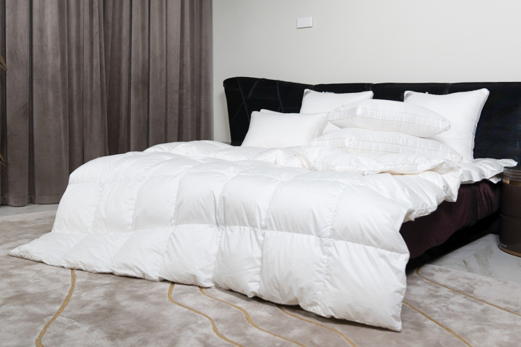 Одеяло пуховое кассетное с бортиком GERMAN GRASS KING DOWN GRASS всесезонное 200х220