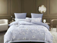 Постельное белье из египетского хлопка Premium ASABELLA Дыхание весны 50х70 (2шт) и 70х70 (2шт) евро