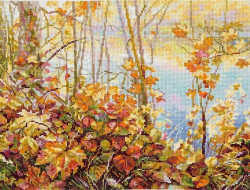 Набор для вышивания PANNA Золотая коллекция PS-1853 ДИВНАЯ ОСЕНЬ 45,5х26,5