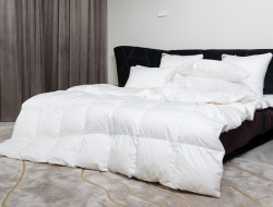 Одеяло пуховое кассетное с бортиком  GERMAN GRASS KING DOWN GRASS всесезонное 240х220