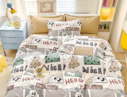 Постельное белье из твил-сатина TANGO exited 50х70 (2шт) 2-спальное