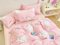 Постельное белье из твил-сатина TANGO happiness 70х70 (2шт) 1,5-спальное