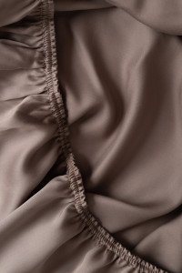 Простыня на резинке 160х200 GERMAN GRASS HAVANA BROWN BRILLIANT GRASS 160х200х40