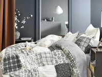 Постельное белье из сатина TANGO даммето 70х70 (2шт) 2-спальное