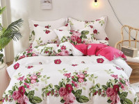 Постельное белье из твила TANGO роузи 50х70 (1шт), 70х70 (1шт) 1,5-спальное