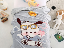 Плед детский из микрофибры TANGO ФЛАНЕЛЬ Веселый щенок 100х140