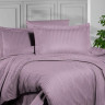 Постельное белье из страйп сатина KARVEN N164-SS-010 MURDUM лиловое 50х70 (2шт), 70х70 (2шт) семейное