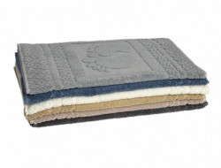 Набор полотенец для ног махровых хлопковых KARVEN VIP COTTON H3259 CERCEVELI 55х80 (6шт)