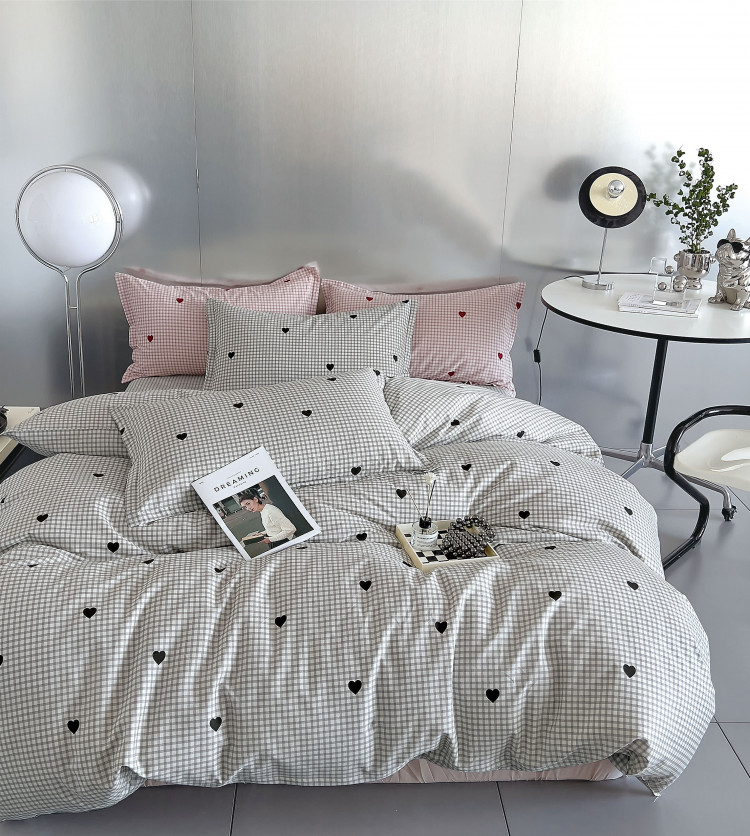 Постельное белье из твил-сатина TANGO коразон 70х70 (2шт) 1,5-спальное