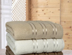 Набор полотенец махровых хлопковых KARVEN MICRO DELUX HS1010 V6 50х90 (3шт)
