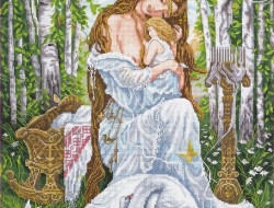 Набор для вышивания PANNA Золотая коллекция SO-1895 ОБЕРЕГ ЛАДА 32х43