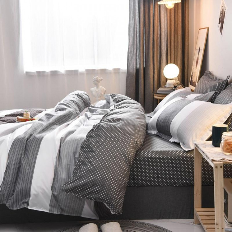 Постельное белье из микросатина TANGO DREAM FLY DF-95 50х70 (1шт), 70х70 (1шт) 1,5-спальное