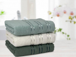 Набор полотенец махровых хлопковых KARVEN MICRO DELUX HS1010 V7 50х90 (3шт)