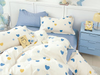 Постельное белье из твил-сатина TANGO дела сердечные 50х70 (2шт) 2-спальное