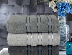 Набор полотенец махровых хлопковых KARVEN MICRO DELUX HS1011 V3 70х140 (3шт)
