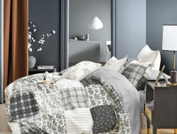 Постельное белье из сатина TANGO даммето 50х70 (1шт) и 70х70 (1шт) 1,5-спальное