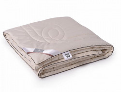 Одеяло стеганое из верблюжьей шерсти в сатине BELPOL ВЕРБЛЮЖЬЯ ШЕРСТЬ 140х205 всесезонное