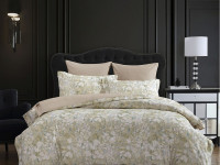 Постельное белье из фланели ASABELLA Яблоневый сад 50х70 (1шт) и 70х70 (1шт) 1,5-спальное