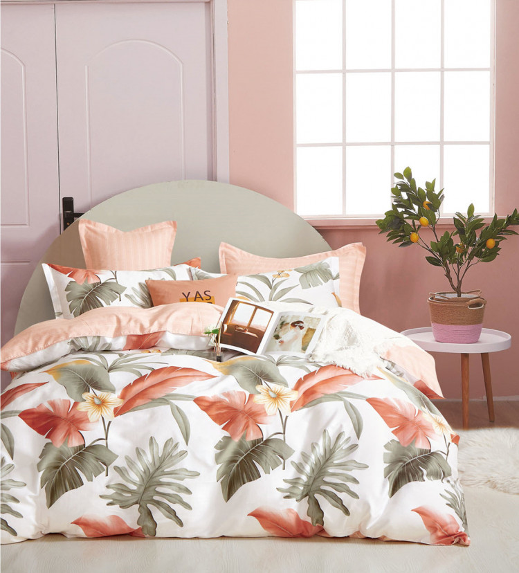 Постельное белье из твил-сатина TANGO парадис 70х70 (2шт) 1,5-спальное