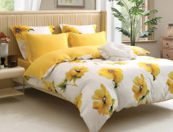 Постельное белье из печатного сатина SAILID B-236-4 семейное