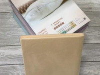 Комплект трикотажных наволочек АЛЬВИТЕК бежевый 70х70 (2шт)