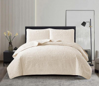 Покрывало тонкое велюровое TANGO CASABLANCA молочное 220х240