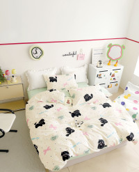 Постельное белье из твил-сатина в ПВХ TANGO хеппи 50х70 (2шт) евро