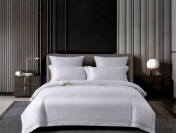 Постельное белье из египетского хлопка Premium ASABELLA Благородная сталь 50х70 (2шт) и 70х70 (2шт) евро