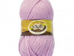 Пряжа ADELIA RADA №036 светло-сиреневая 100% акрил, 10 шт х 100 гр, 80 м +/- 4 м