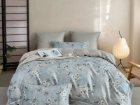 Постельное белье из фланели ASABELLA 2201-6 50х70 (2шт) и 70х70 (2шт) евро