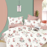 Постельное белье из твил-сатина TANGO розочки 50х70 (2шт) 1,5-спальное