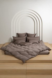 Постельное белье GERMAN GRASS HAVANA BROWN BRILLIANT GRASS 50х70 (2шт) семейное