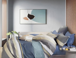 Постельное белье двухстороннее из твила TANGO TPIG-1714 50х70 (2шт), 70х70 (2шт) евро