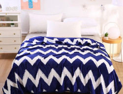 Плед из микрофибры TANGO ФЛАНЕЛЬ ЗИГЗАГИ 150х200