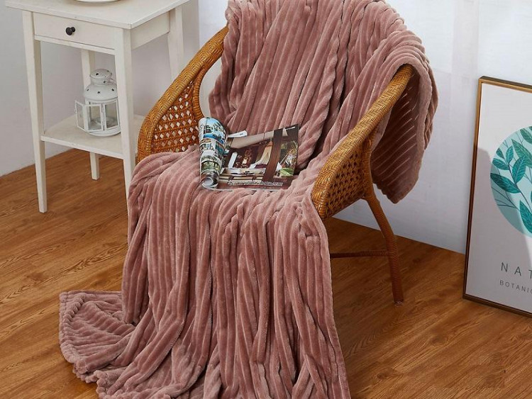 Плед из велсофта АЛЬВИТЕК SOFT PLUSH ORRIZONTE 003 150х200