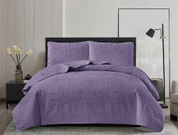 Покрывало тонкое велюровое TANGO CASABLANCA сиреневое 180х240