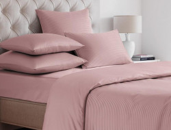 Комплект наволочек из страйп-сатина SAILID ST-2-50х70 пудра 50х70 (2 шт)