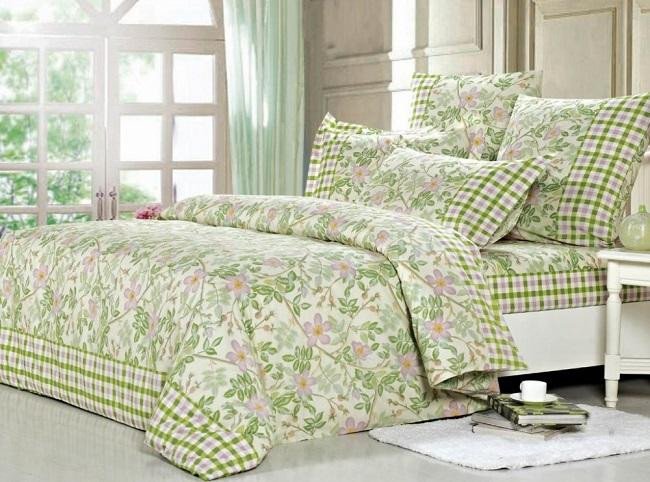 Постельное белье из поплина САЙЛИД A-157 семейное