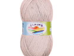 Пряжа ALPINA STELLA №92 светло-розовая 50% альпака, 45% мериносовая шерсть, 5% металлизированный полиамид с люрексом 3 шт х 100 гр, 250 м +/- 13 м