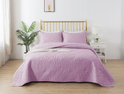Покрывало с наволочками тонкое из микрофибры TANGO TRM MARRAKECH сиреневое 240х260