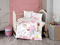 Постельное белье для малышей из сатина KARVEN 3D DIGITAL D039 WENNY