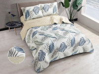 Постельное белье из твила с одеялом TANGO PRIMAVERA кримси 50х70 (2шт) евро